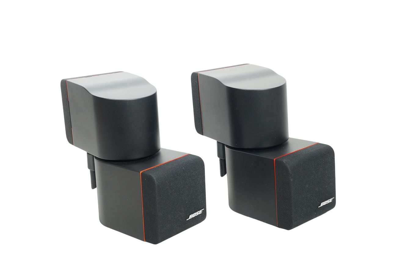 2x_Bose_Acoustimass_Doppelcubes_Series_II_Lautsprecher_Boxen_mit_rotem_Ran_oOg5ANG