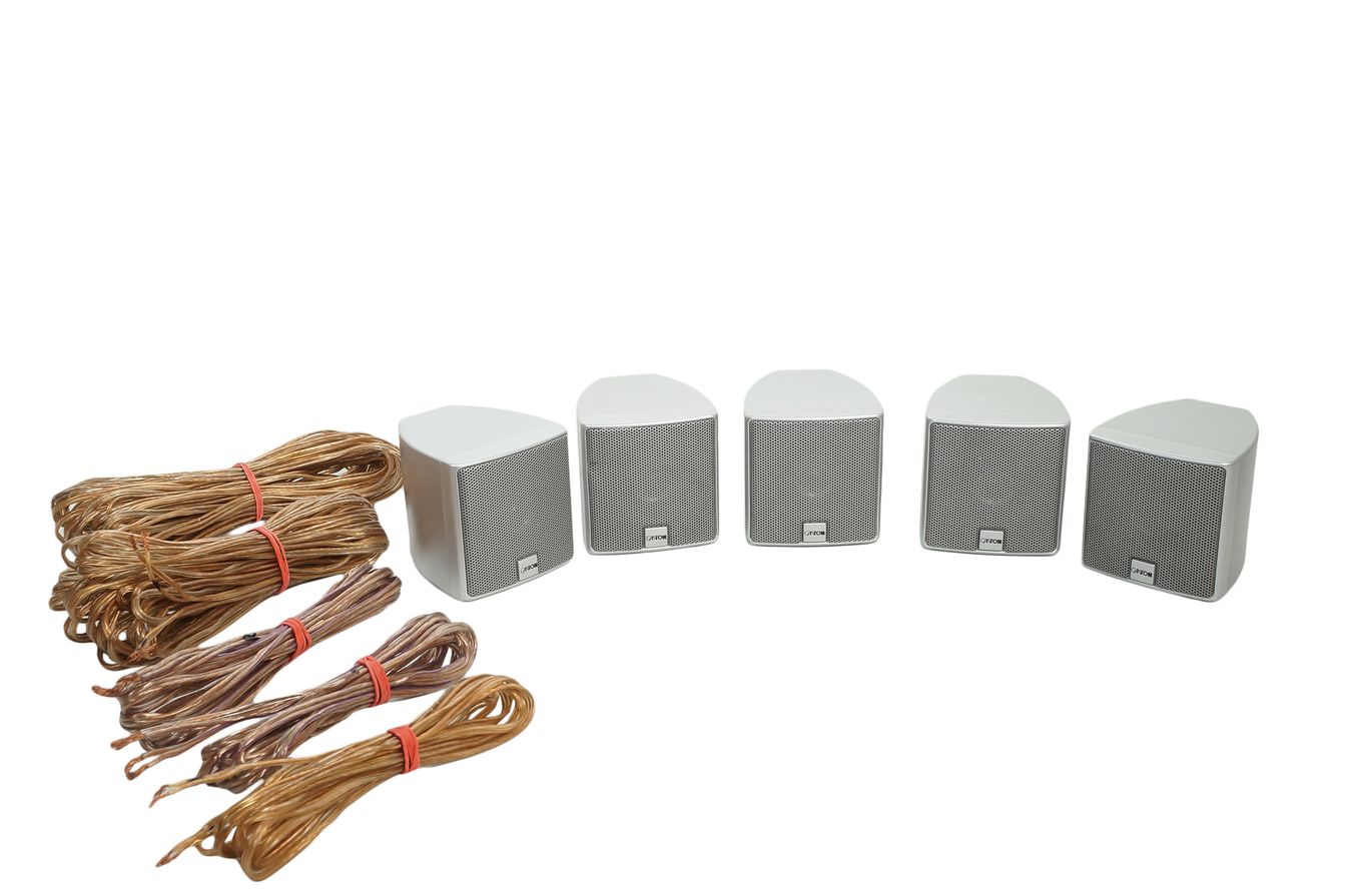 5x_Canton_CX_Lautsprecher_Boxen_Satelliten_Silber_result