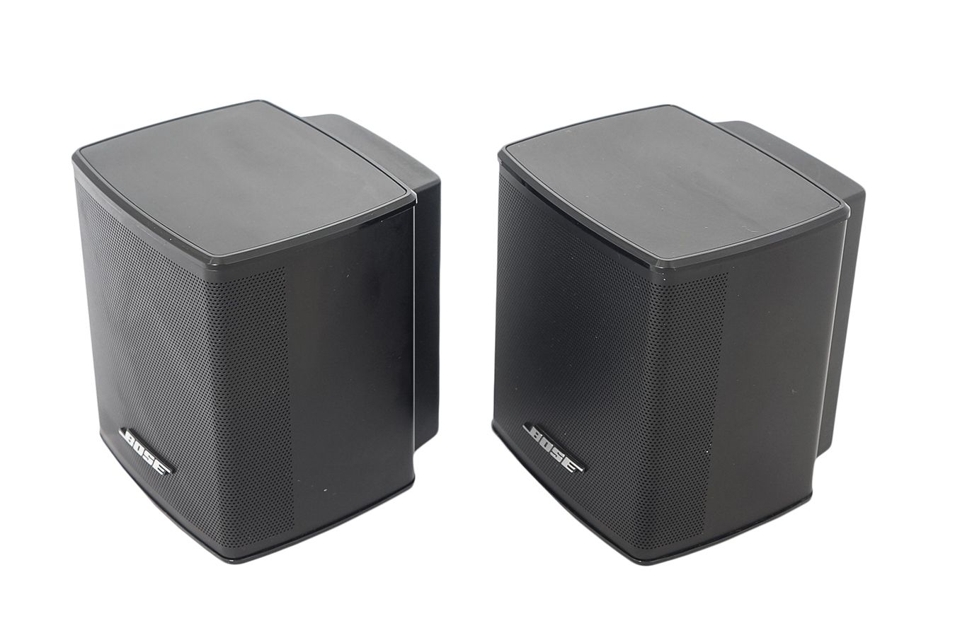 2x_Bose_Acoustimass_Einzelcubes_Lautsprechern_Series_V_Schwarz_mit_Kabeln__EAbyGGd