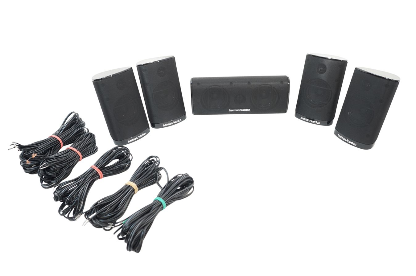 5x_Harman_Kardon_SAT-TS15_Lautsprecher_Boxen_Schwarz_result
