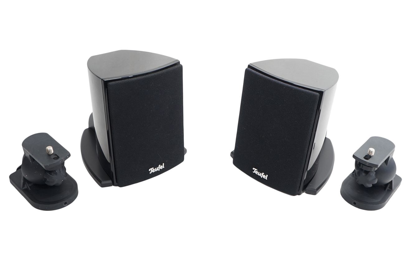 2x_Teufel_CS_25_FCR_Lautsprecher_Boxen_Schwarz