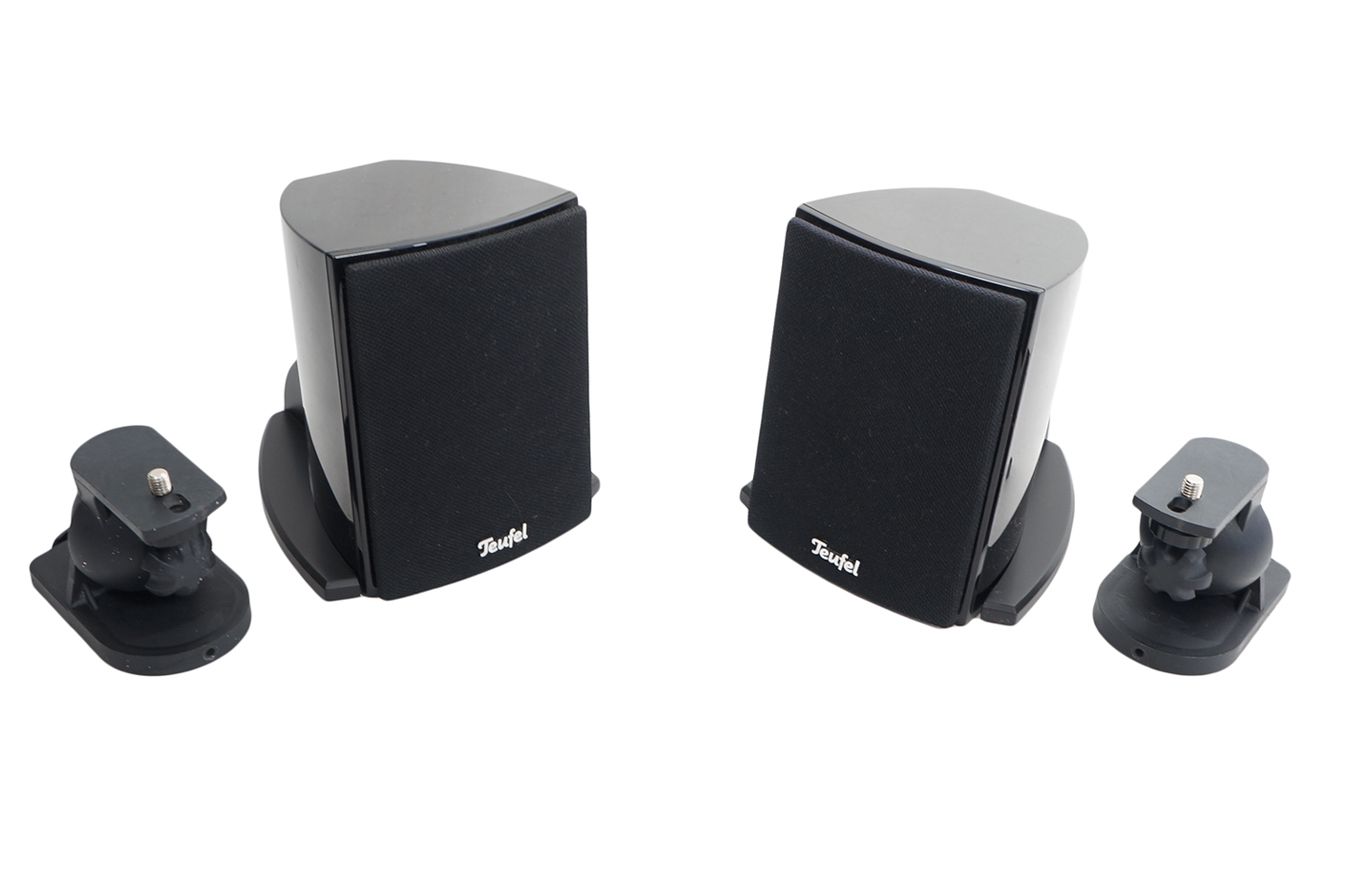 2x_Teufel_CS_25_FCR_Lautsprecher_Boxen_Schwarz